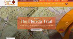 Desktop Screenshot of floridatrail.org