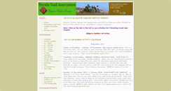 Desktop Screenshot of amblers.floridatrail.org